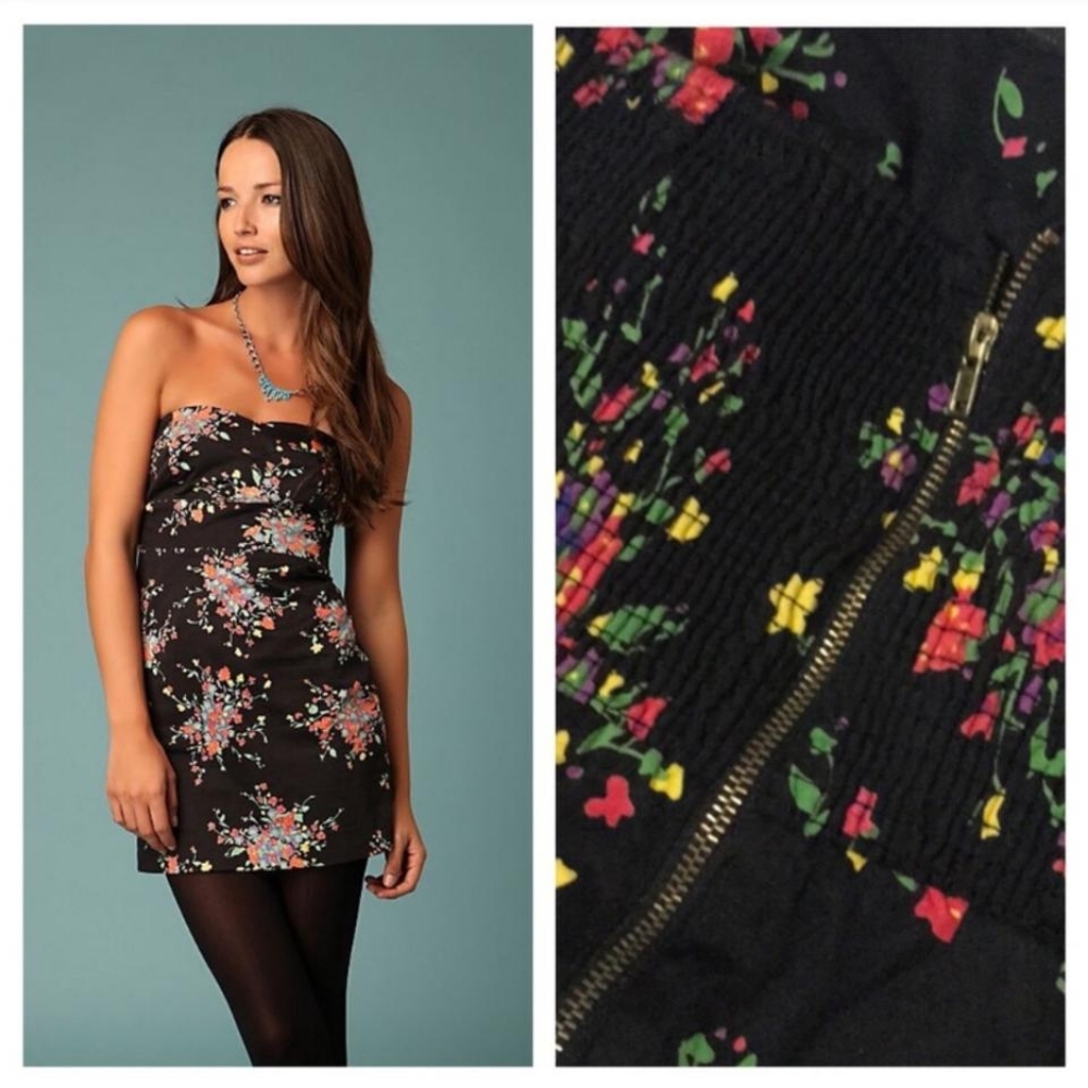 Free People poison apple mini dress size 4